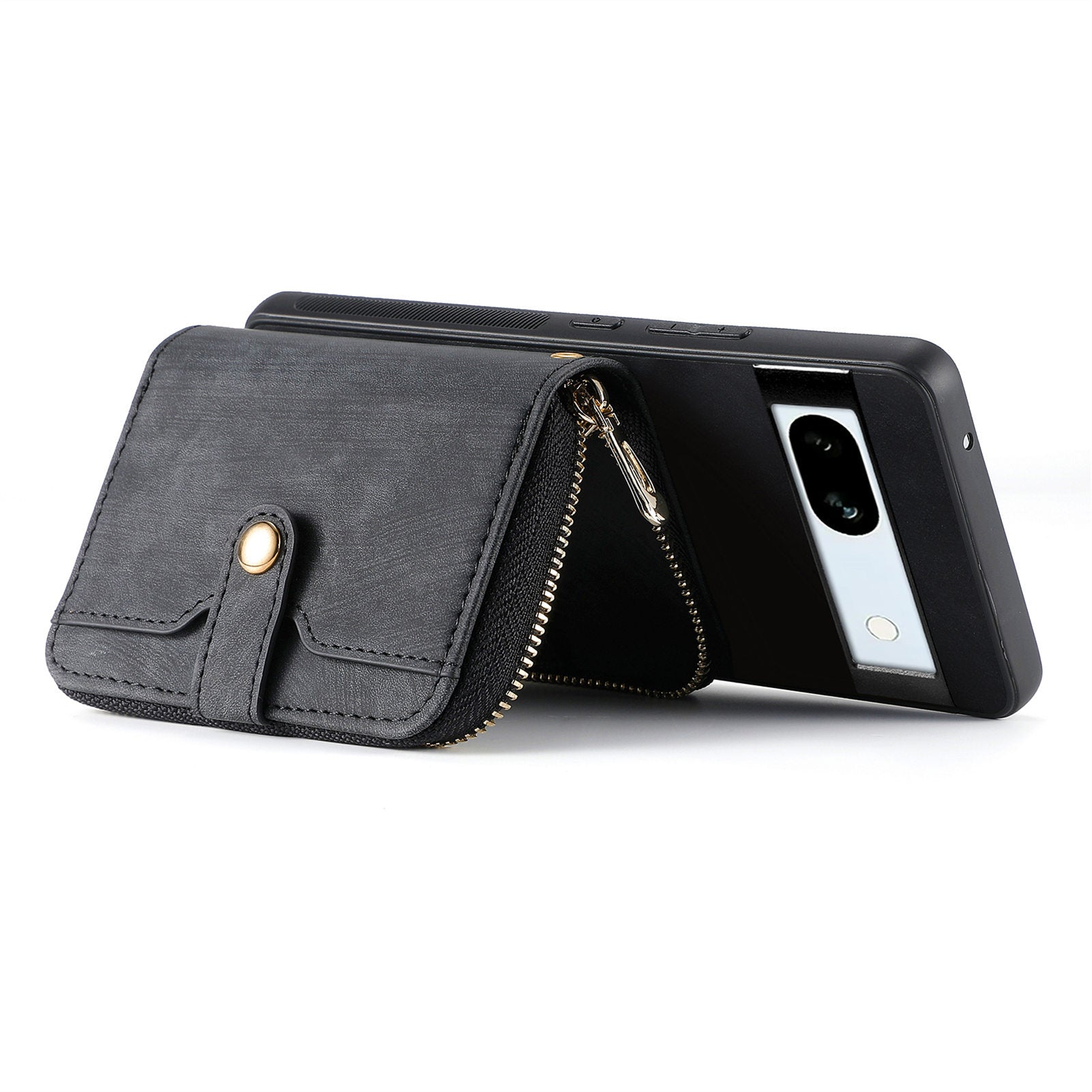 D3 for Google Pixel 7a Phone Case with Shoulder Strap Zipper Wallet Leather+PC+TPU Cover D3 for Google Pixel 7a Phone Case with Shoulder Strap Zipper Wallet Leather+PC+TPU Cover
